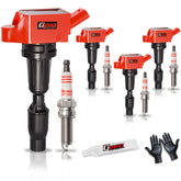 GBTAD coil-pack set close-up showing premium construction for reliable ignition.