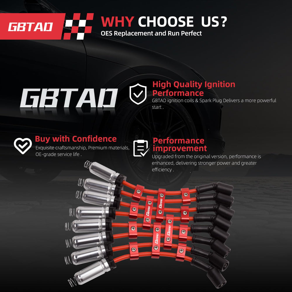 GBTAD UF414 round coil pack close-up highlights easy installation.