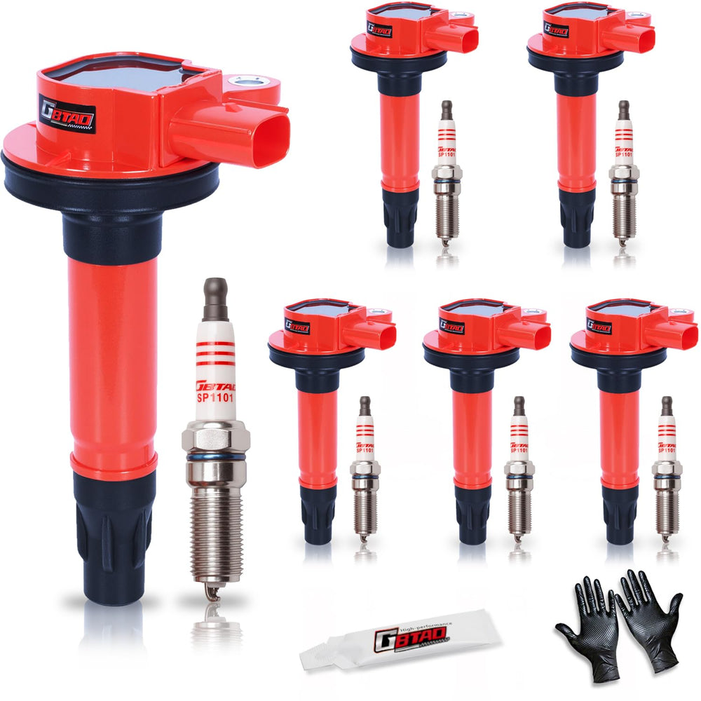 GBTAD ignition coil pack UF646 front view for reliable ignition performance