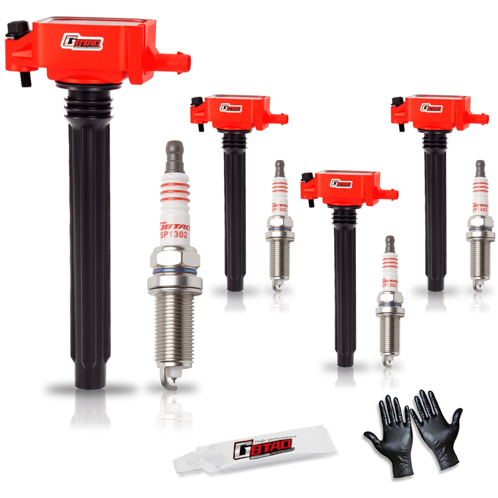 GBTAD upgraded ignition coil-pack closeup showing premium copper wires for reliable ignition