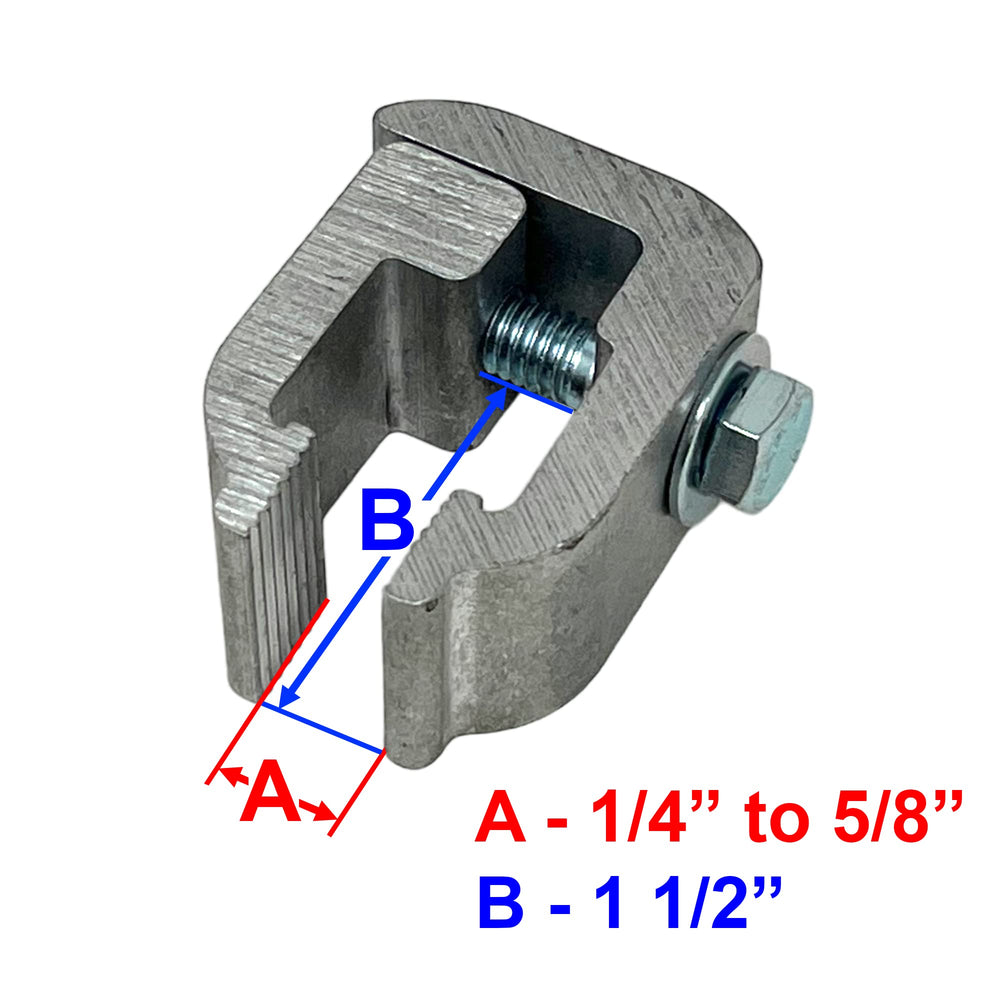 GCi G16 6-pack bolt pinch clamps securing inside-mount tonneau setup for reliable installation.