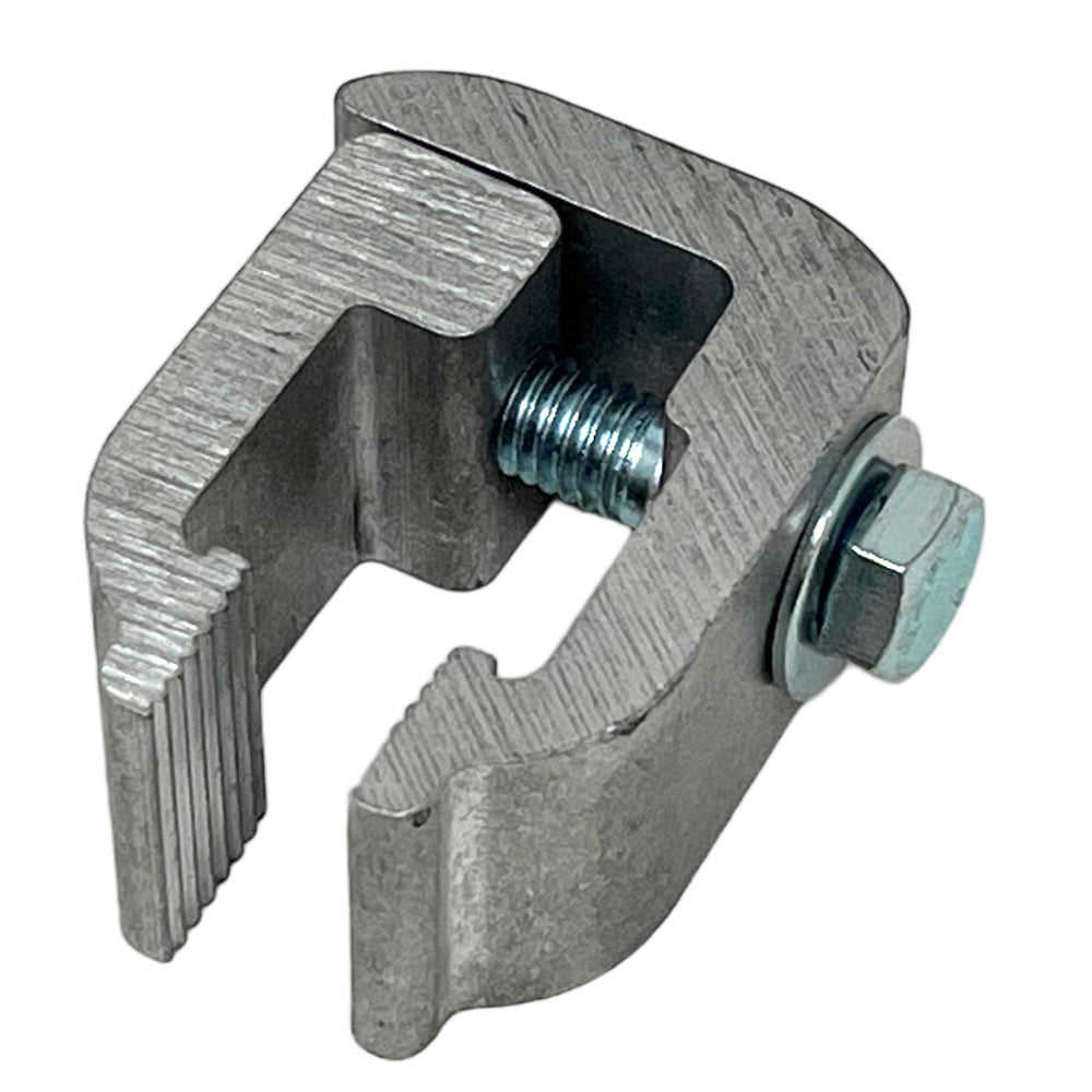 GCI Stronger by Design G16 clamps in USA-made 6000-series aluminum for truck caps and rails.