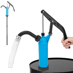 GDDGHS lever-action drum pump demonstrating easy, controlled dispensing for drums.