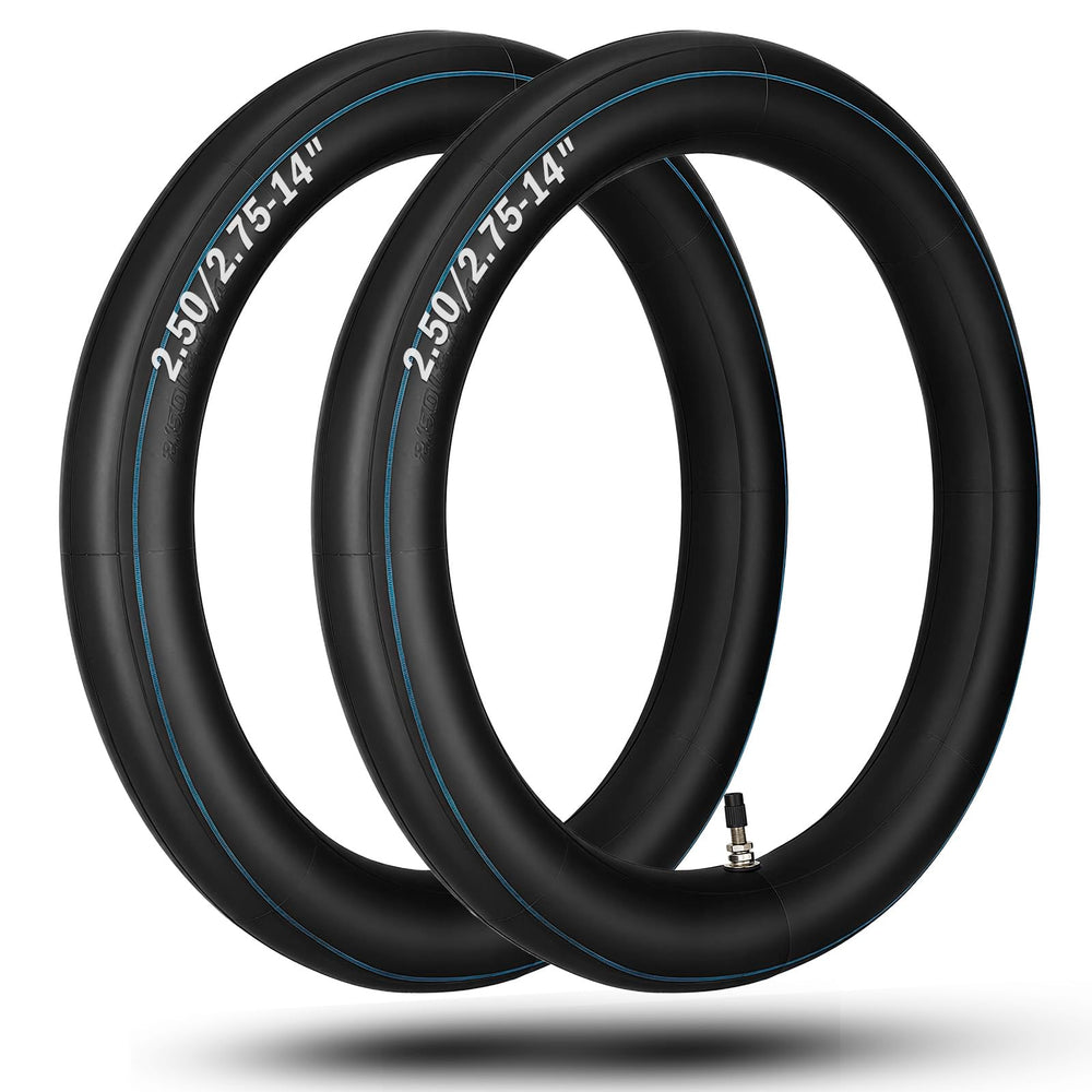 GDHSWJ 2-pack 14in inner tube for 60/100-14 tires boosts dirt-track reliability.