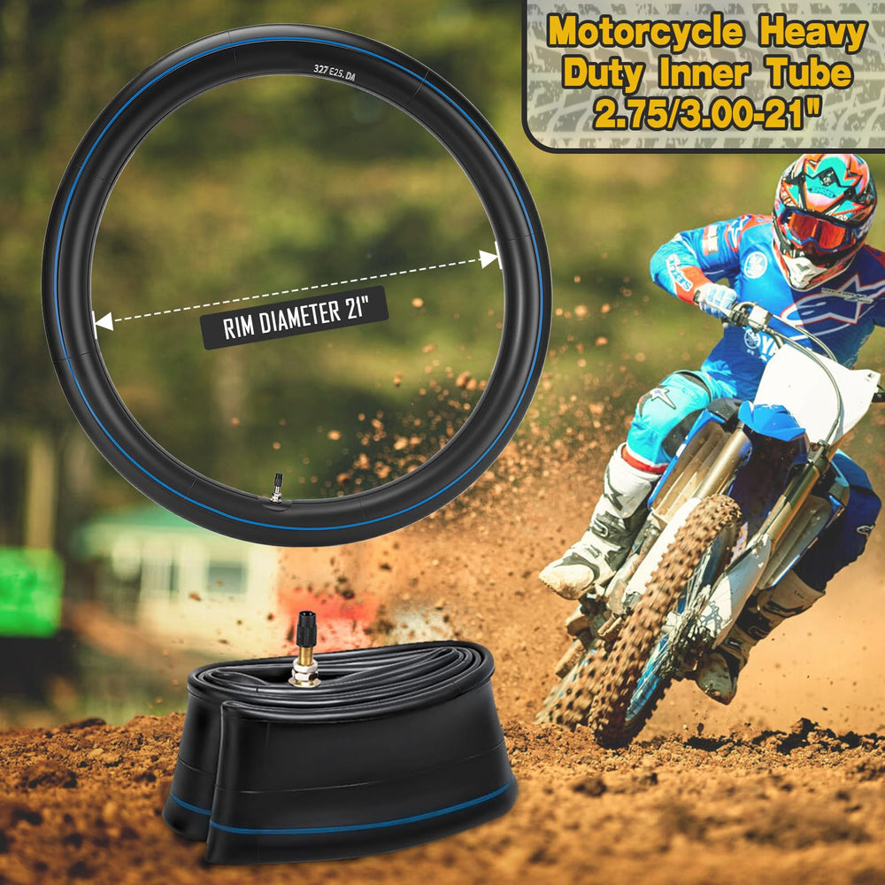 GDHSWJ 80/100-21 compatibility enables versatile dirt bike replacements.