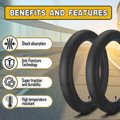 GDHSWJ durable natural rubber for smoother off-road rides.