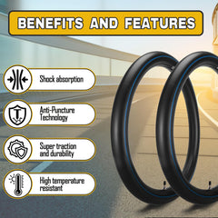 GDHSWJ durable natural rubber material resists wear on rough trails.