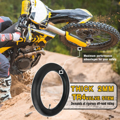 GDHSWJ compatible with 12-inch tires 3.0-3.5 inch wide.