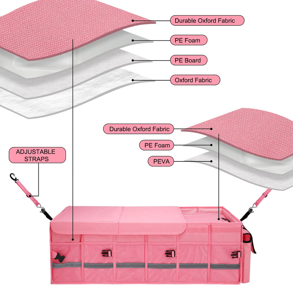 GDNasist heavy-duty 600D waterproof fabric withstands daily use