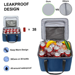 GDNasist trunk organizer features non-slip bottom for secure placement