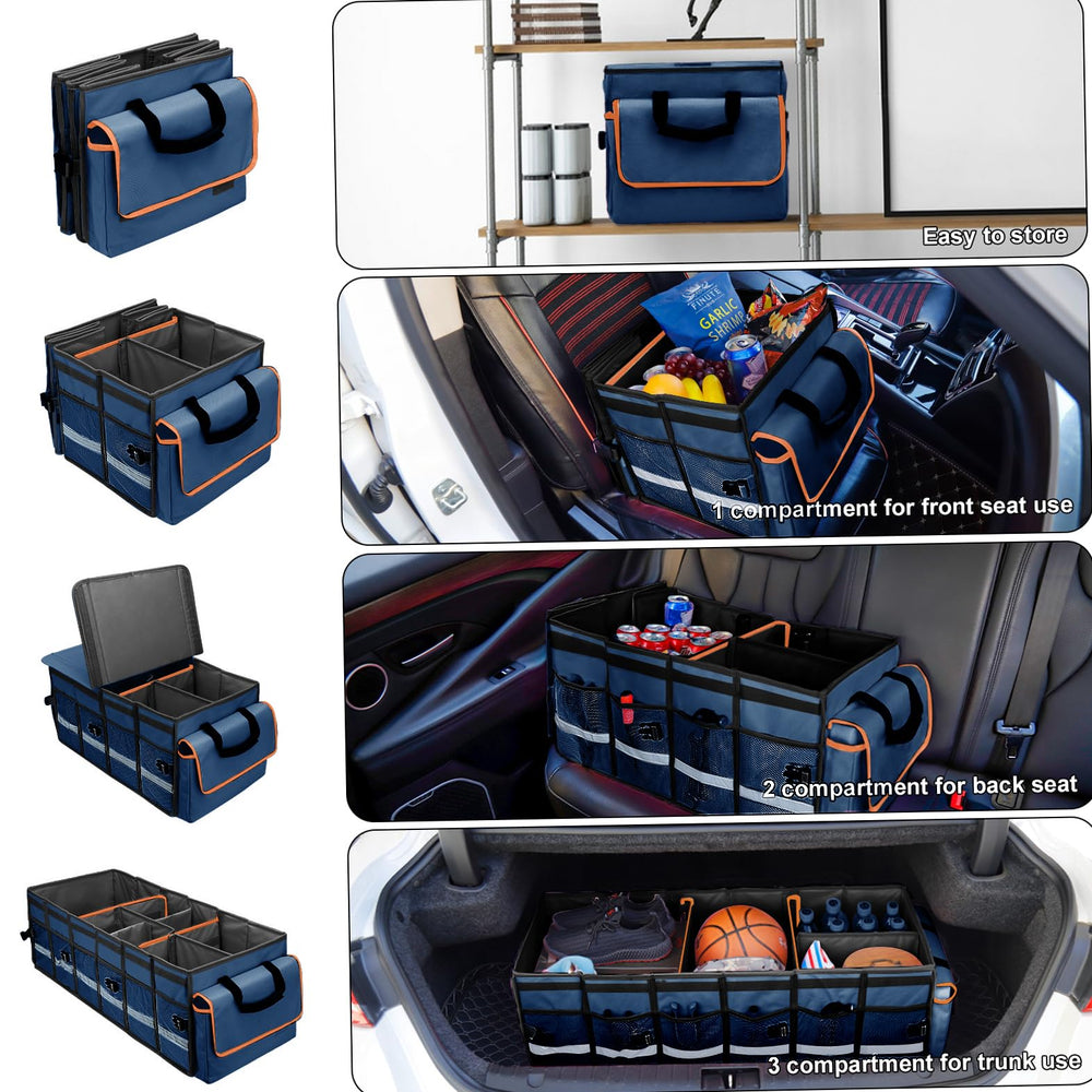 GDNasist trunk organizer side pockets keep small items accessible