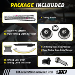 GDO right upper tensioner with guide damper