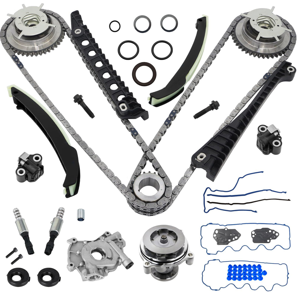 GDO 5.4 timing chain kit water pump for Ford engines, aiding reliable cooling and lubrication