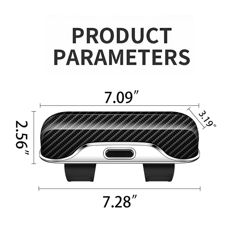 GDQ safety 2mm barriers prevent accidental drops while driving.