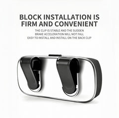 GDQ slim under-visor design blends with car interior