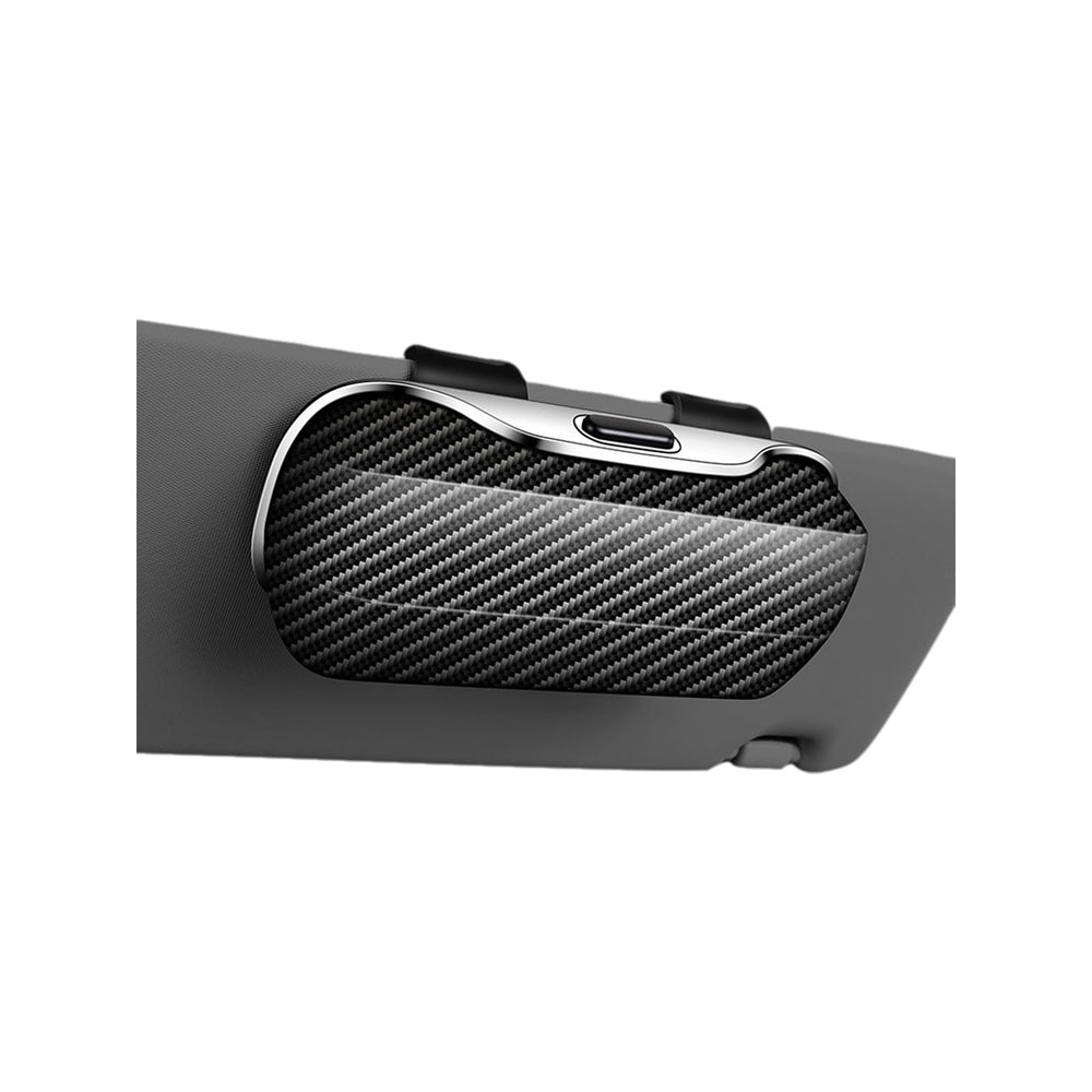 GDQ sunglass holder car visor clip securely stores eyewear for quick access.