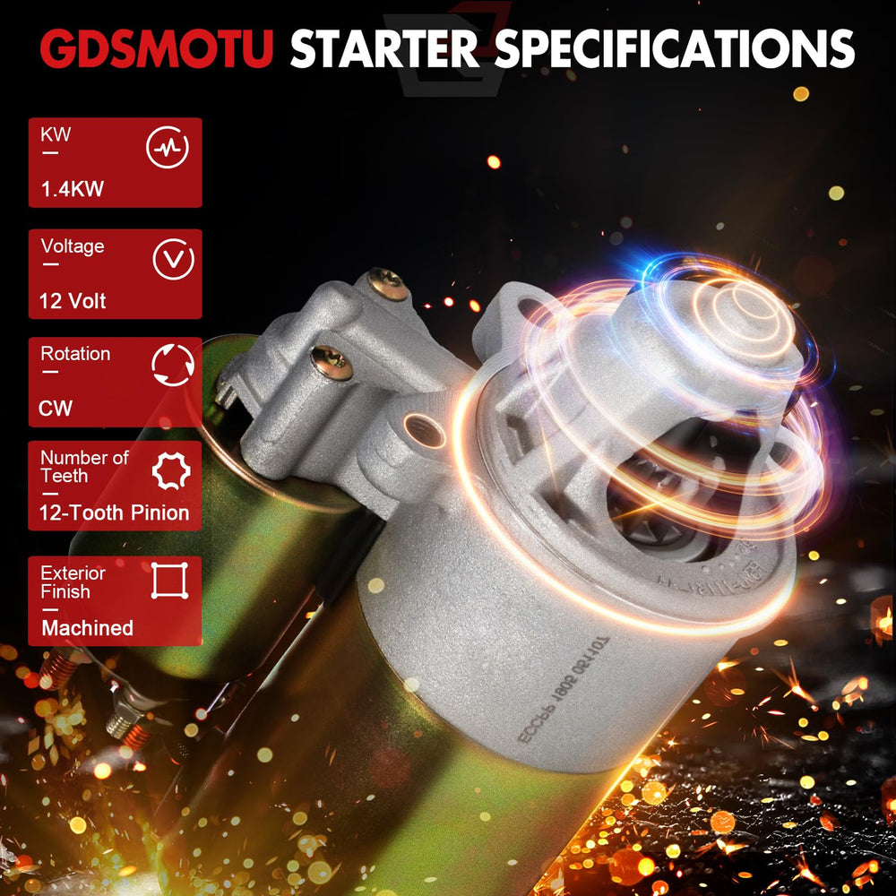 GDSMOTU compatibility plate shows OE-fit options for easy replacement.