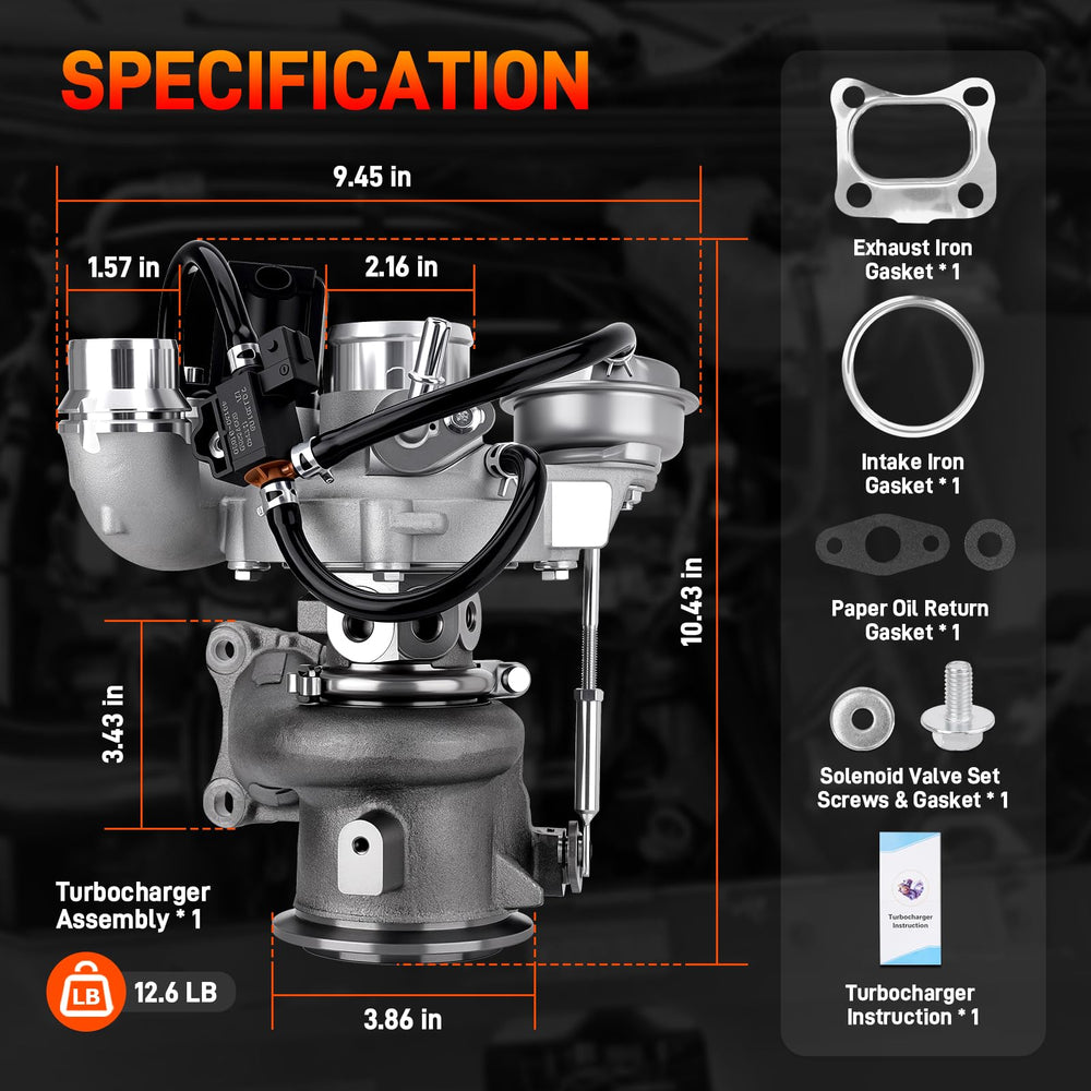 GDUKOP replacement parts set ensures easy, accurate OE-level replacement.
