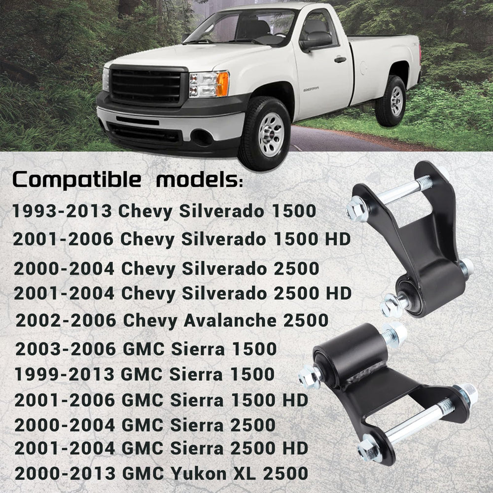 Gdydi compatibility label showing Sierra, Silverado and Yukon XL models