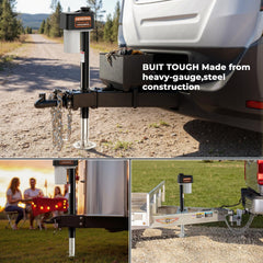 GEARCESS LED light supports night-time operations for easier hitching.