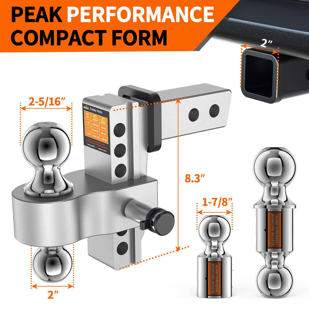 GEARGO dual locking pins deter unauthorized removal during trips.