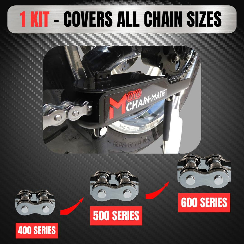 Gearhead Zone Moto Chain-Mate adjustable rods ensuring precise alignment