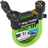 GEARit 7-Way trailer extension cord in use for quick, reliable hookups