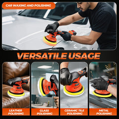 GEARLASSO cordless detailing kit designed for cars, boats, and motorcycles.