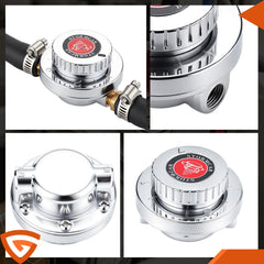 GEARLAST zinc-alloy body delivers clear readings and sturdy performance