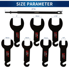 GEAROLL 36mm driving wrench delivering solid leverage for clutch removal.