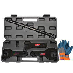 GEAROLL 43300 pneumatic fan clutch wrench kit ready for Ford, GM, Chrysler, and Jeep service.