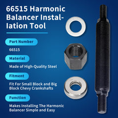 GEAROLL 66515 complete kit includes rod, nut, washers, thrust bearing for ready use