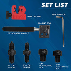GEAROLL complete kit in blow-molded case for portable use