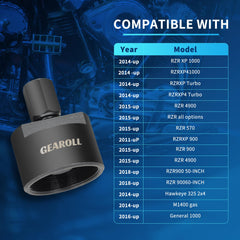GEAROLL flywheel puller tool showing durable steel construction for field use.