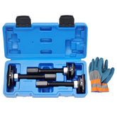 GEAROLL rear axle bearing puller kit assembled for quick setup and transport