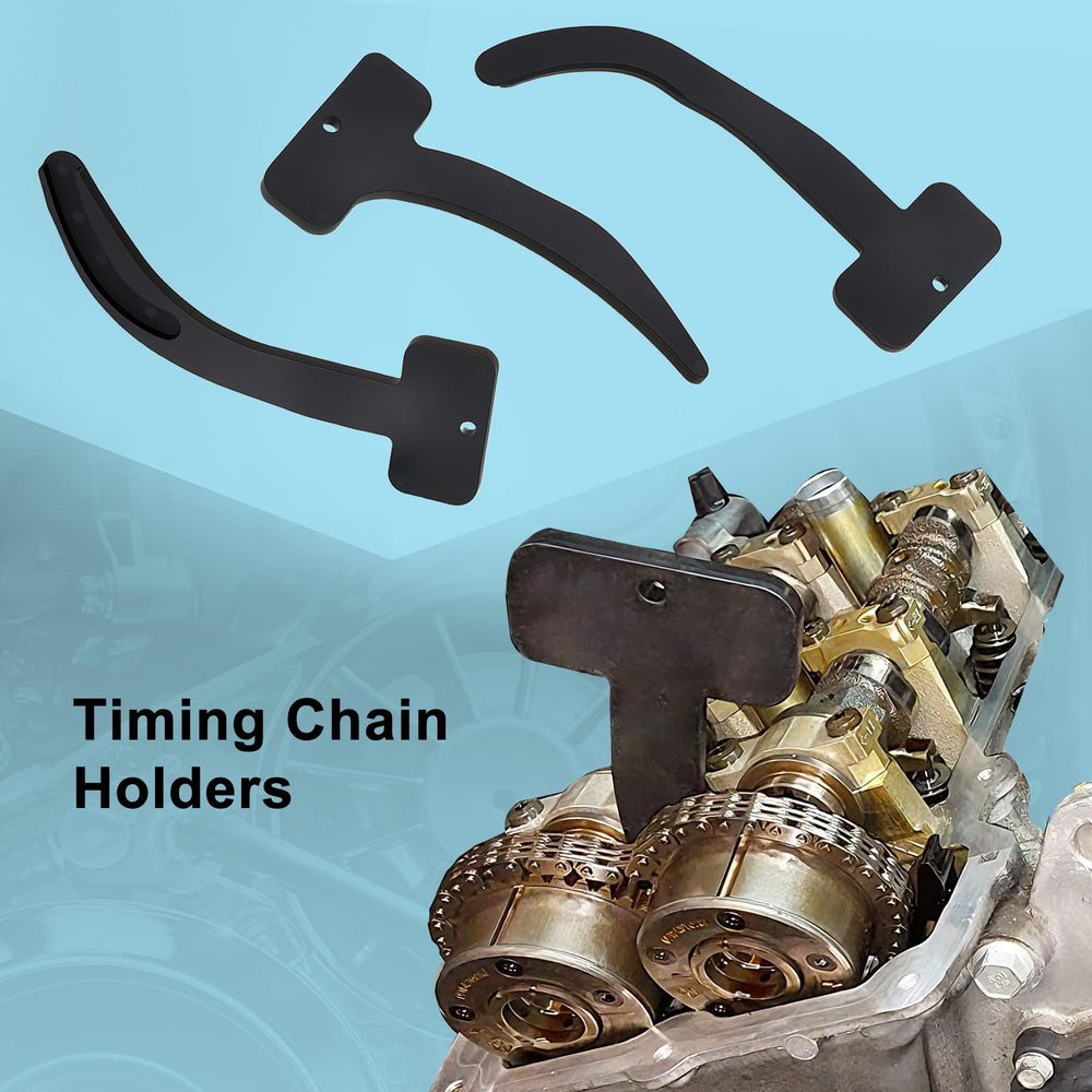 GEAROLL timing chain holders stabilize chains during timing procedure