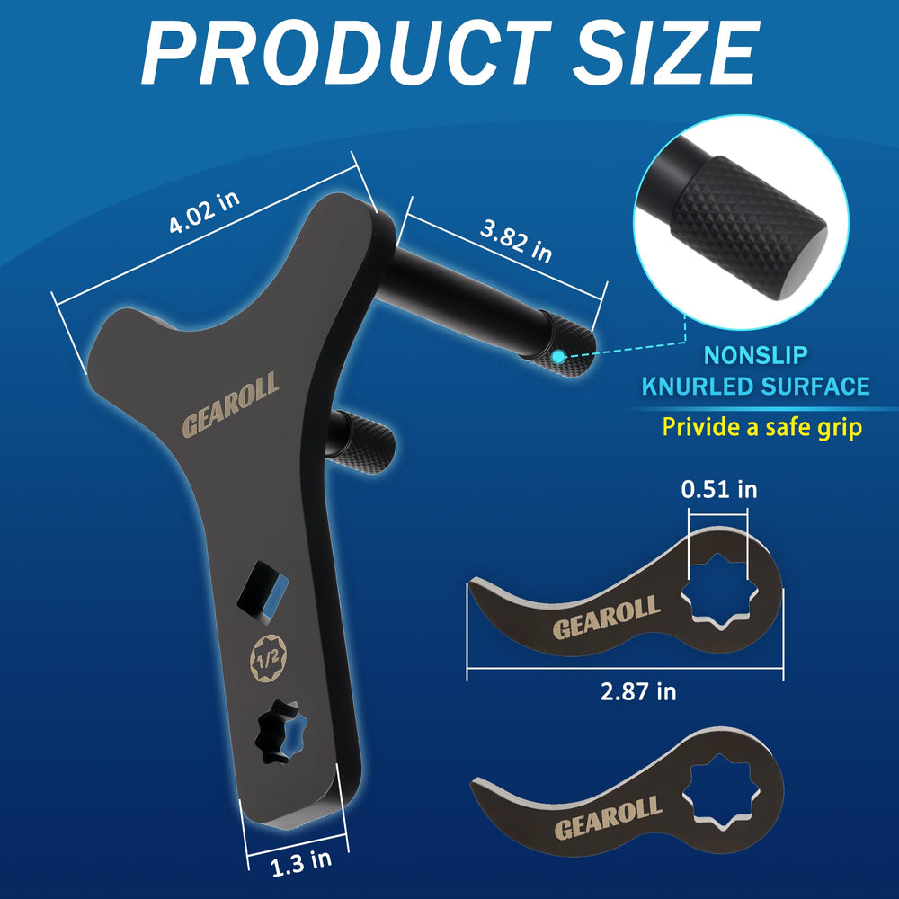 GEAROLL upper and lower point force-bearing design for even pressure