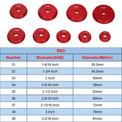 GEAROLL universal-fit bearing race set for common wheel hubs