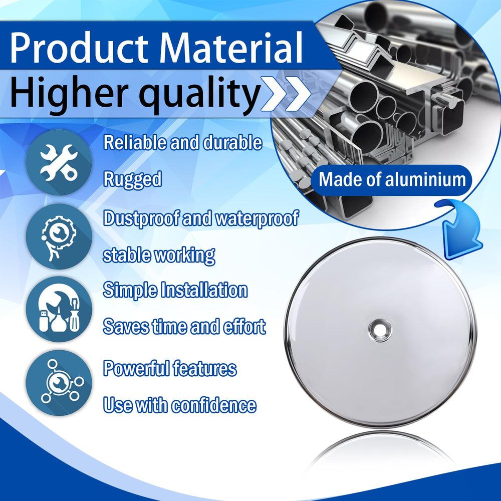 GEATaaT chrome cover fitment supports exterior protection for filters.