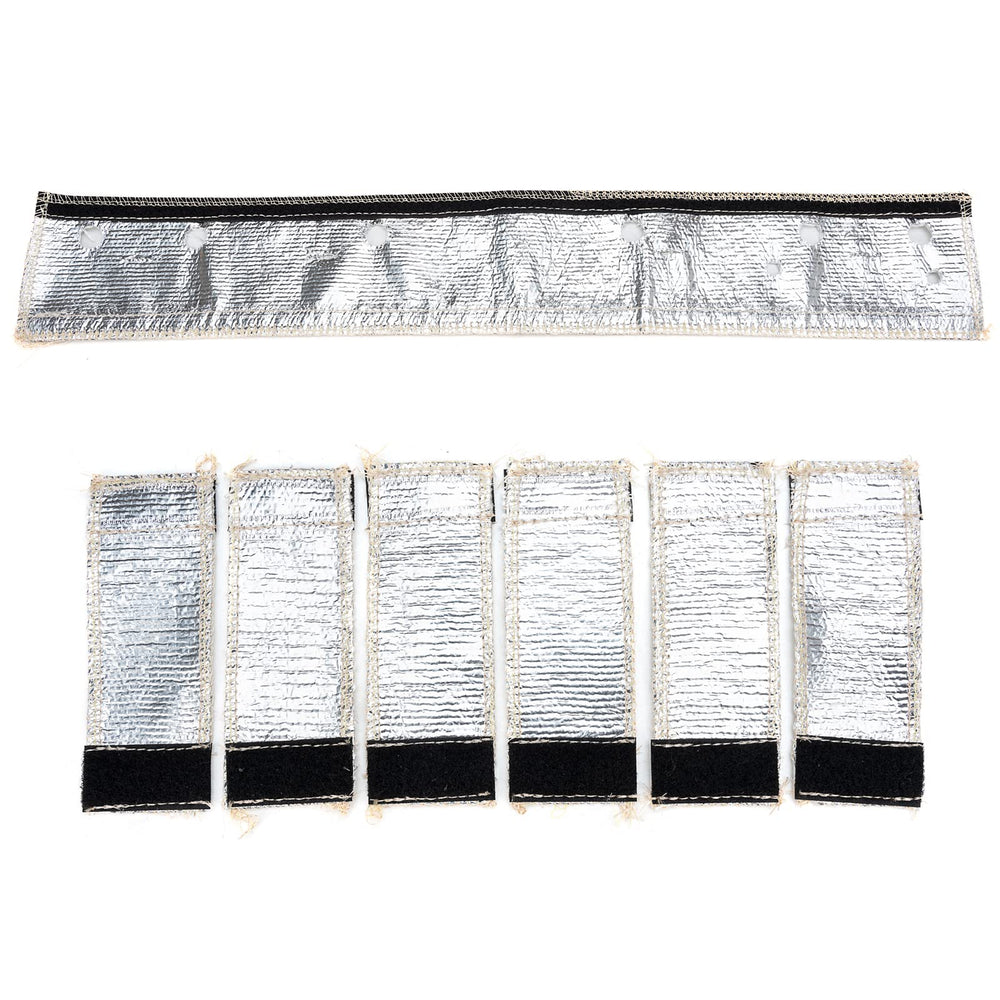 GEATaaT aluminum skin heat shield protects fuel components.