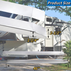GEATaaT stainless steel ski durability protects slides and floors over time.