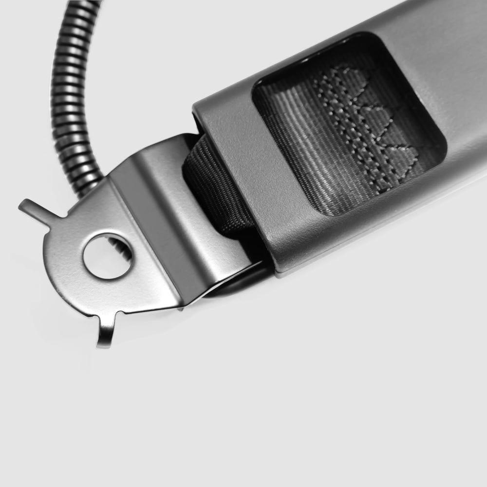 Gecious 19121537 precision-lock buckle maintains belt engagement.