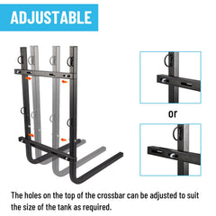 Gedlex ratchet straps included for strong, stable mounting