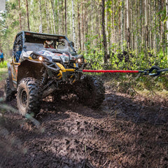Gedlex compact recovery strap kit ready for ATV/UTV adventures.