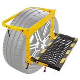 Gedlex Tire Step folded for compact storage state, ready for next use.