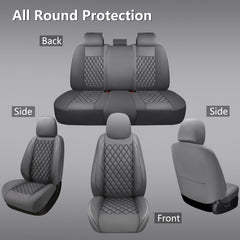 Geeyontek F150 airbag compatible design keeps safety features functional.