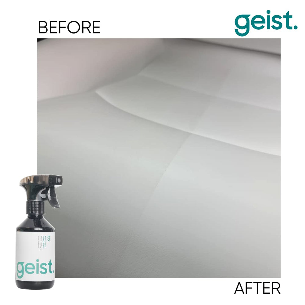 Geist Rapid Leather Cleaner dashboard panel cleaning delivers renewed look without streaks.