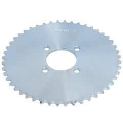 Gekufa sprocket mounted on a racing kart illustrating smooth power transfer