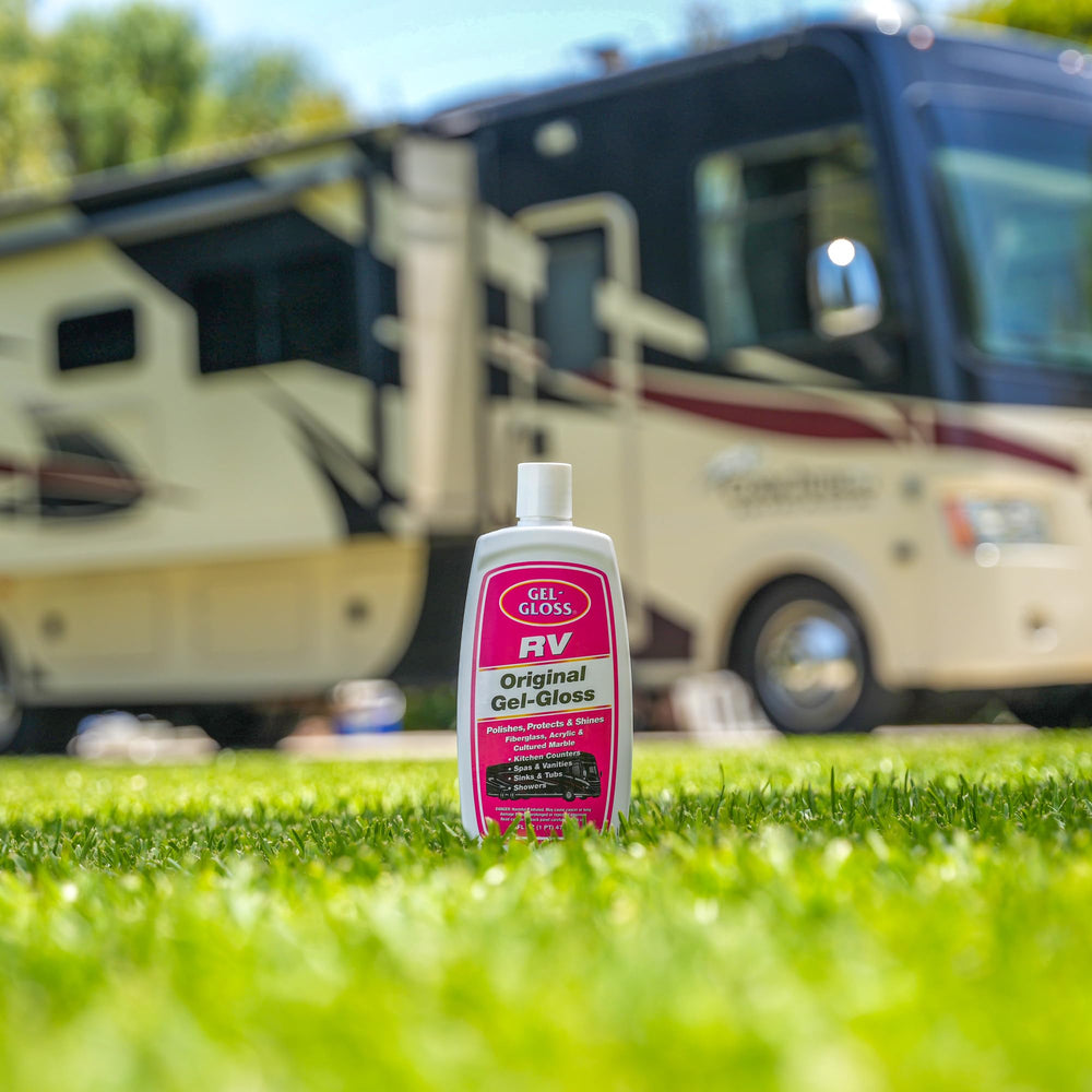 Gel-Gloss RV Polish applied by hand for a smooth finish