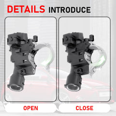 Gelessy ignition lock housing direct replacement for OEM references 989-019, 9L8Z3511A, ZZDB66160